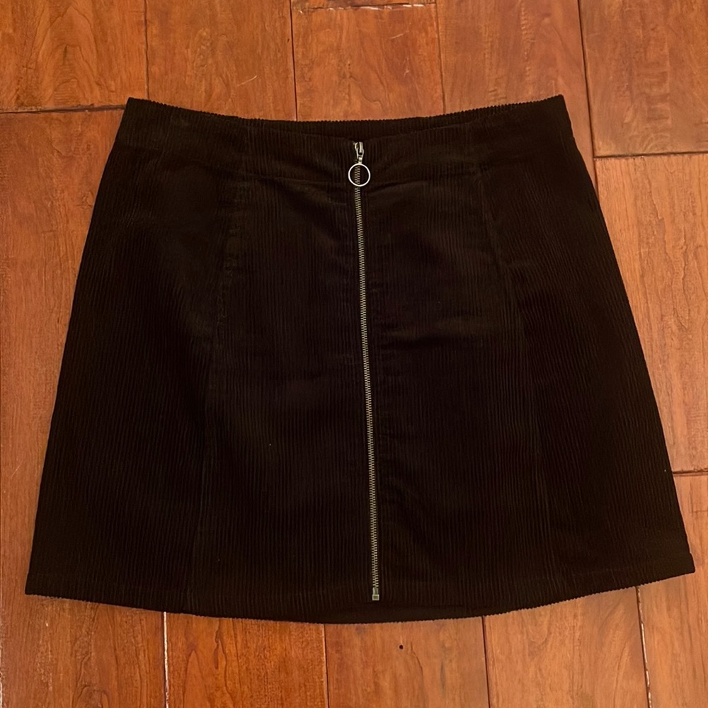 Rue21 Black Corduroy Skirt
